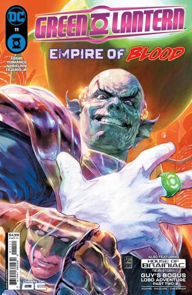 Green Lantern 11 Cover A Xermanico (House Of Brainiac)