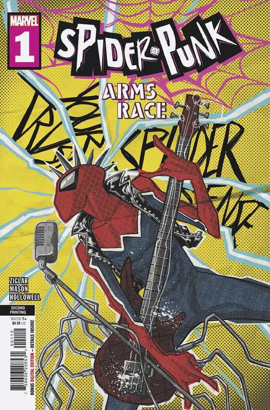 Spider-Punk: Arms Race #1 David Baldeon 2nd Print Variant