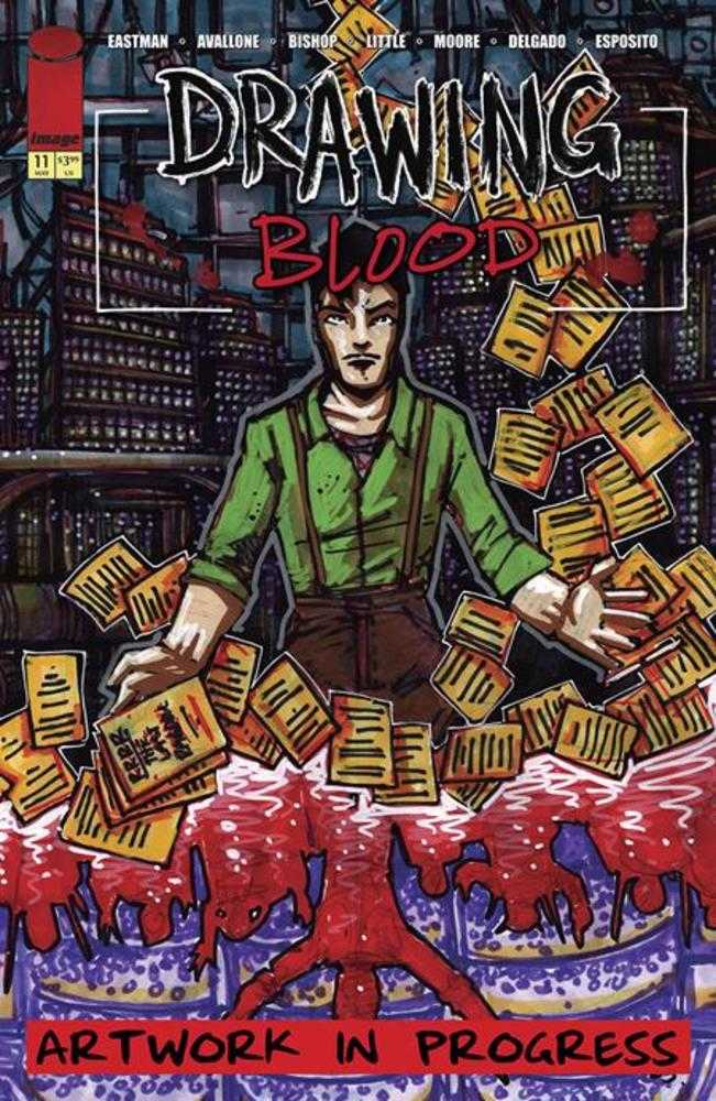 Drawing Blood #11 (Of 12) Cover A Kevin Eastman