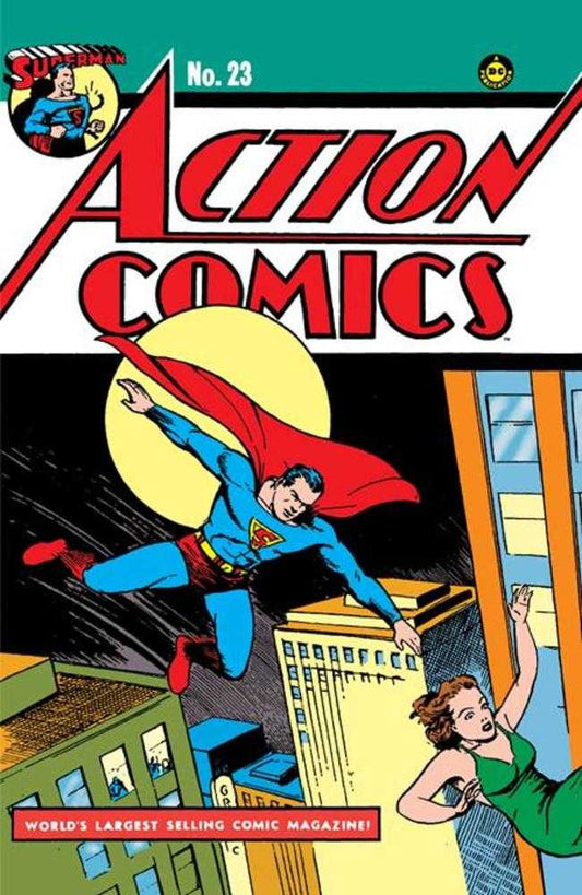 Action Comics #23 Facsimile Edition Cover B Joe Shuster Foil Variant