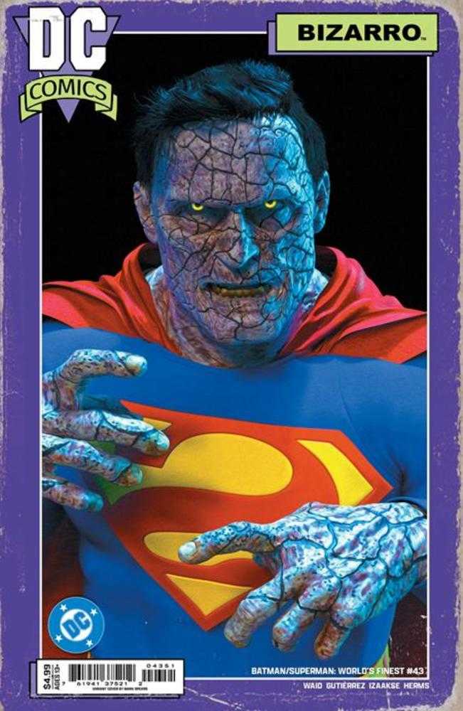 Batman Superman Worlds Finest #43 Cover E Mark Spears Card Stock Variant