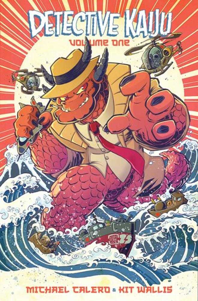 Detective Kaiju TPB Volume 01 Cover B Jon Sommariva Variant Limited To 1000 Copies
