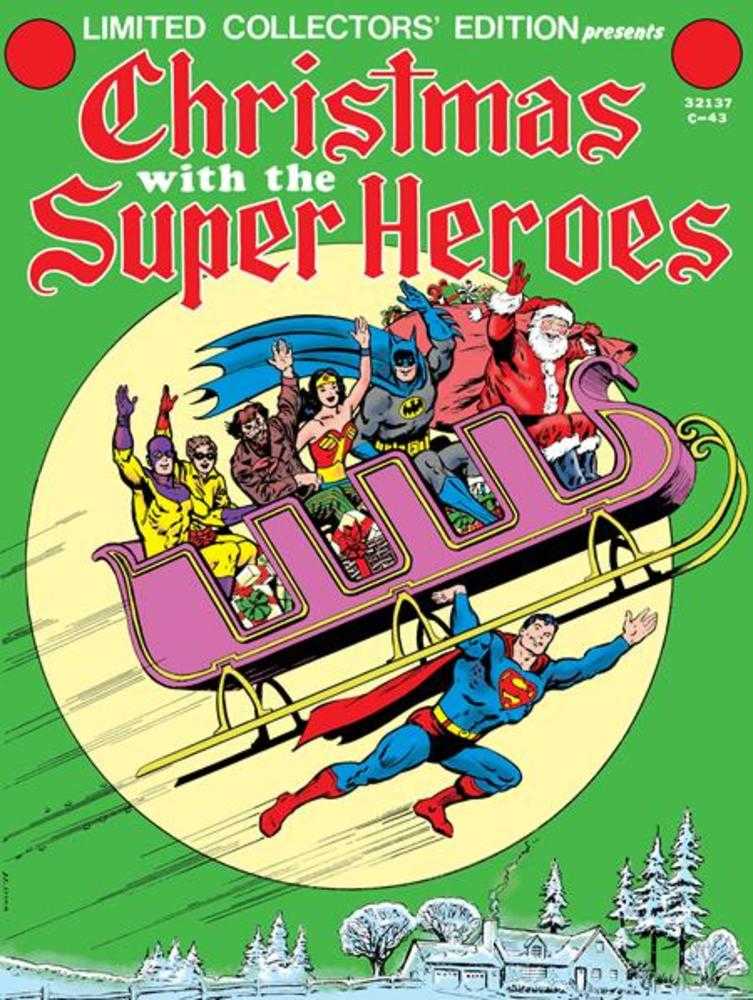 Limited Collectors Edition #43 Christmas With The Super Heroes Facsimile Edition Cover A Curt Swan