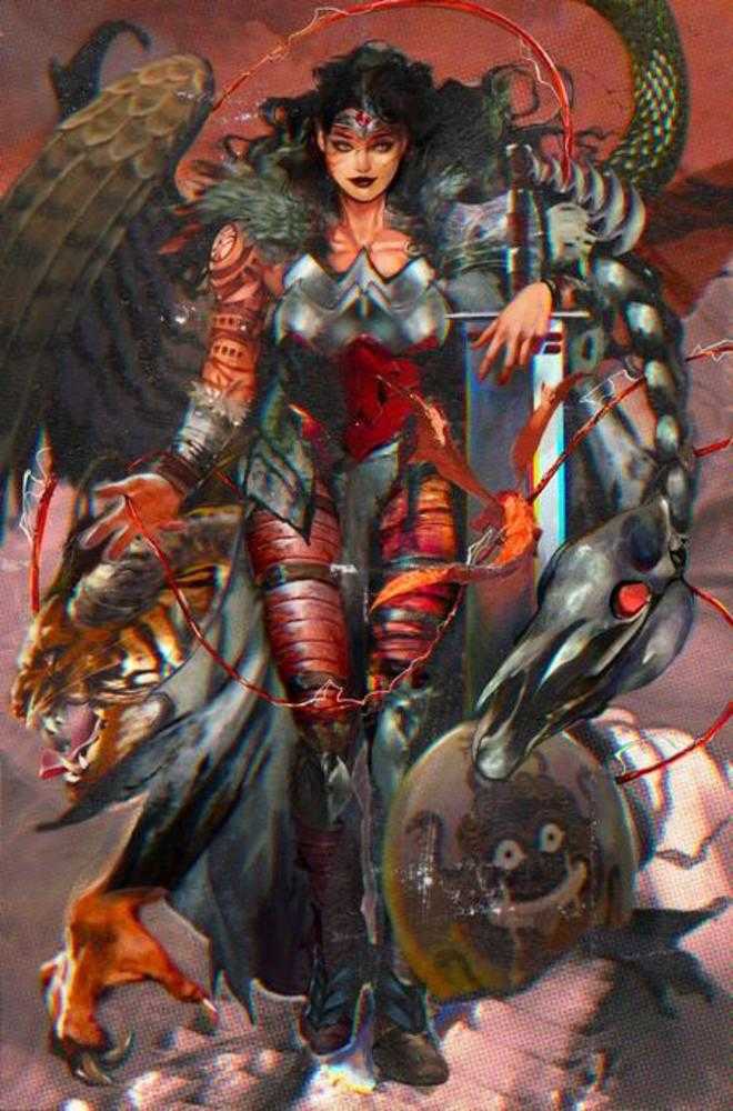 Absolute Wonder Woman #16 Cover E Angela Wu Card Stock Variant