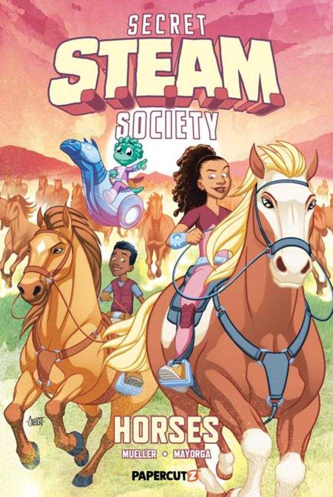 Secret Steam Society Hardcover Horses