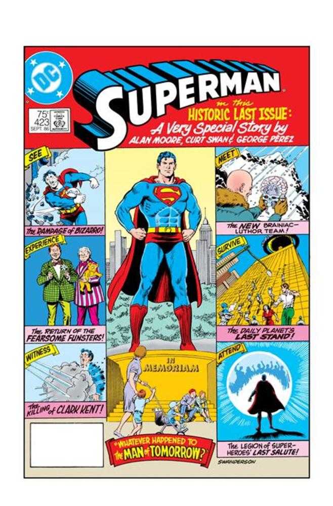 Superman #423 Facsimile Edition Cover A Curt Swan (Whatever Happened To The Man Of Tomorrow Part 1 Of 2)