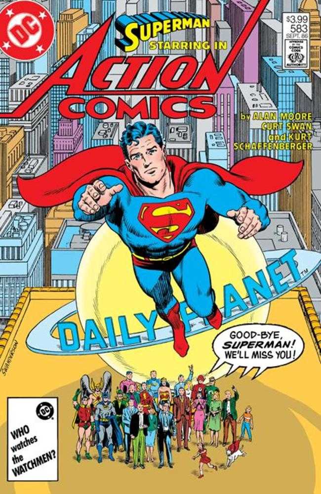 Action Comics #583 Facsimile Edition Cover A Curt Swan (Whatever Happened To The Man Of Tomorrow Part 2 Of 2)