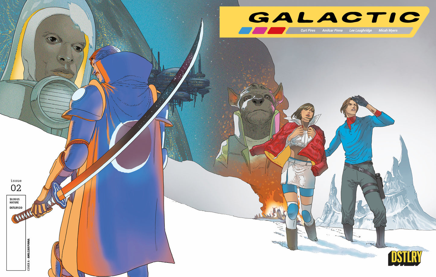 Galactic #2 Cover A Amilcar Pinna
