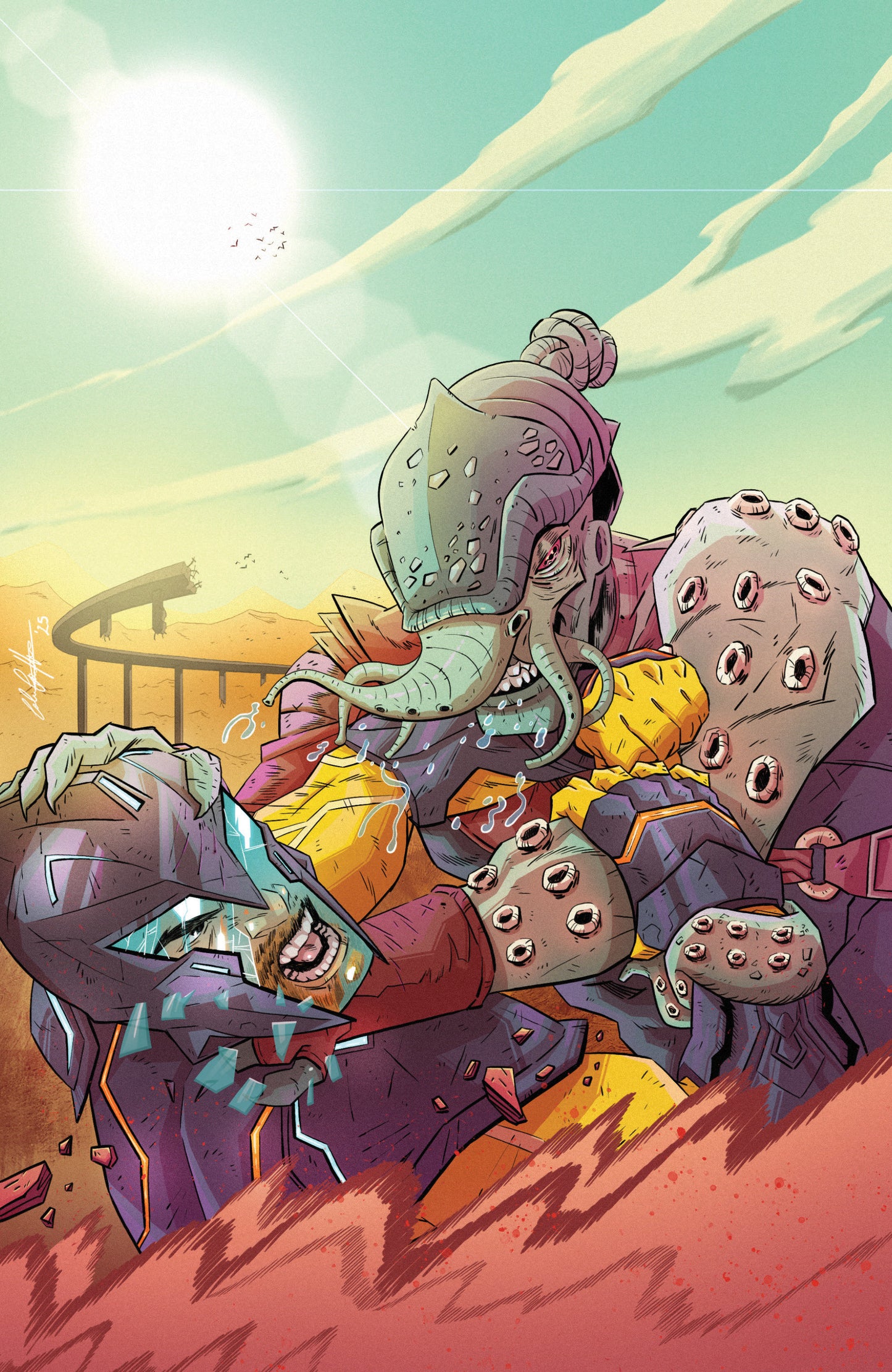 Valiant Beyond: The X O Manowar #6 The God Hunt #2 Variant C (Griffin Full Art)