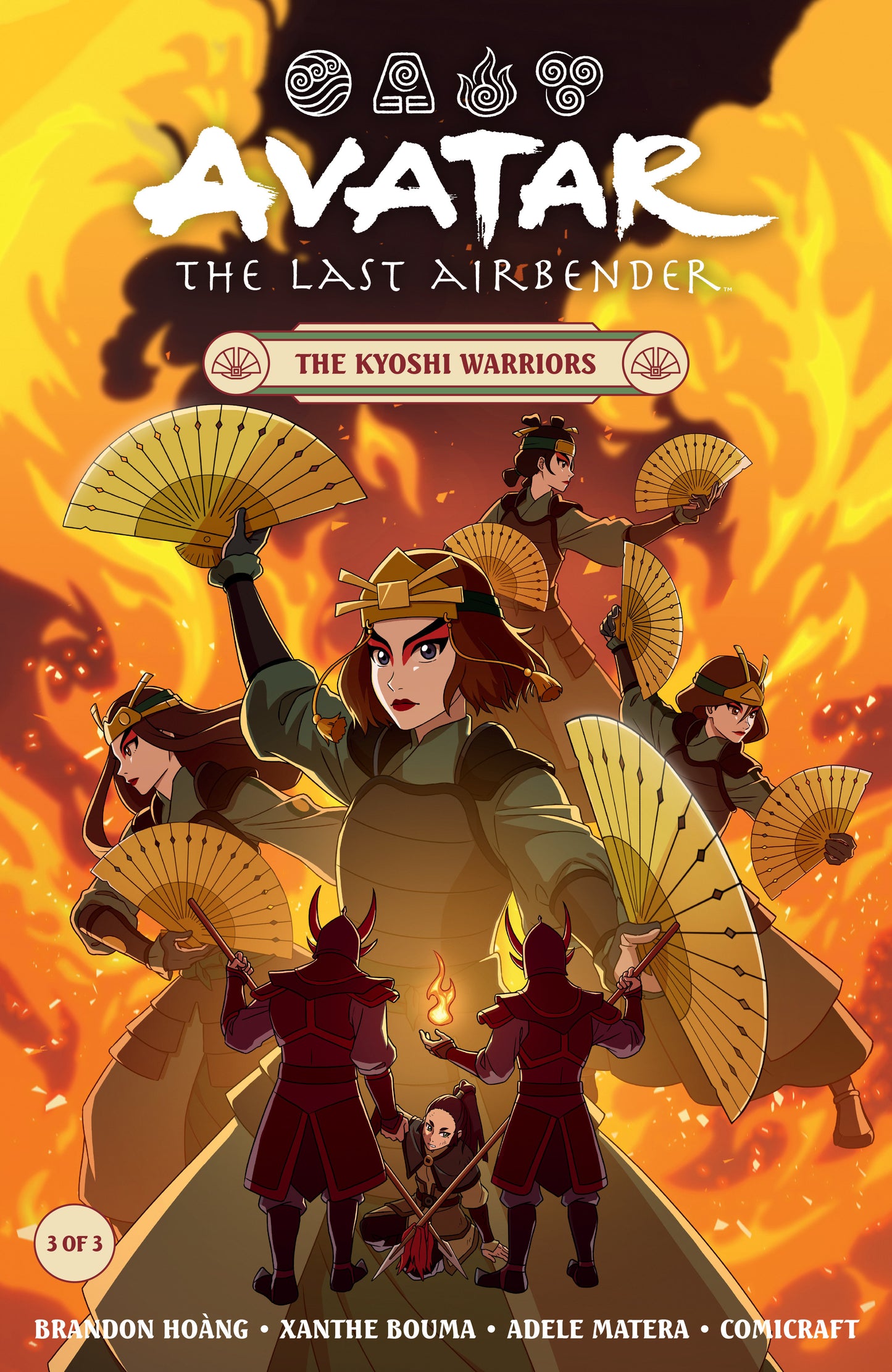 Avatar: The Last Airbender The Kyoshi Warriors #3 (Cover A) (Danielle Weires)