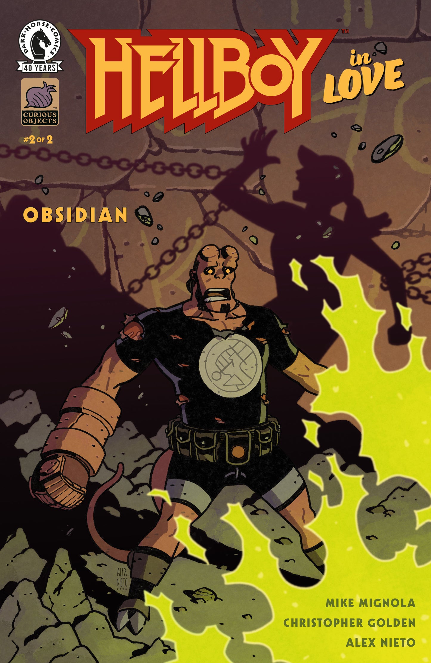 Hellboy In Love: Obsidian #2 (Cover A) (Alex Nieto)