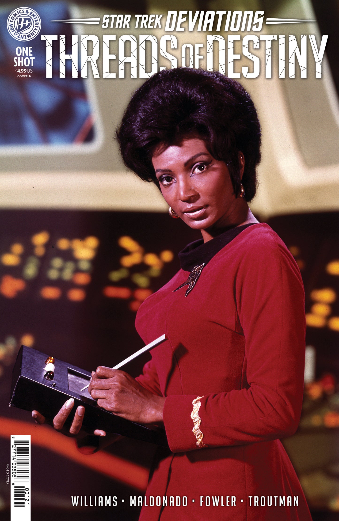 Star Trek: Deviations Threads Of Destiny Variant B (Photo Variant)