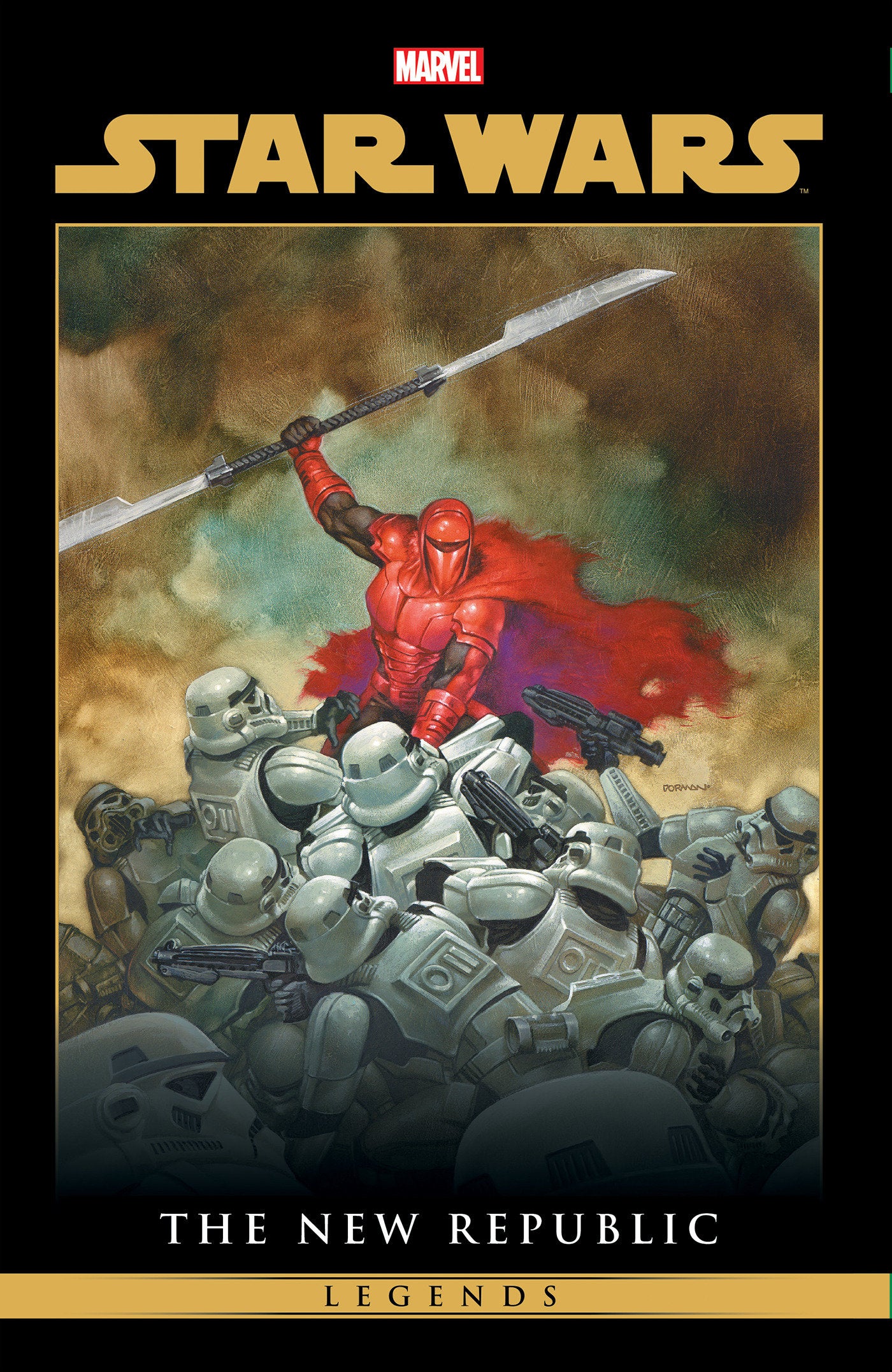 Star Wars Legends: The New Republic Omnibus Volume. 3 Dave Dorman Crimson Empire Cover
