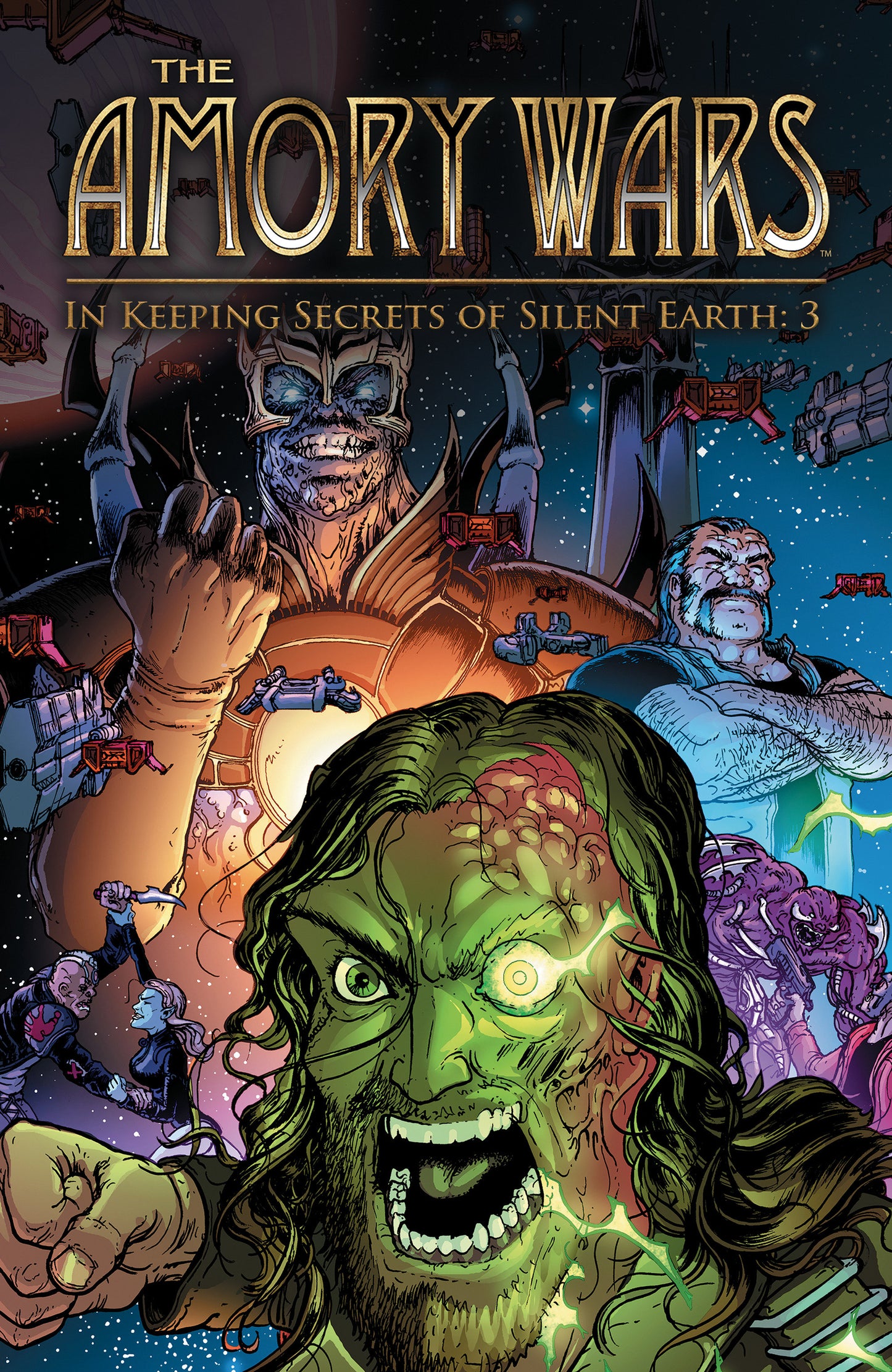The Amory Wars: In Keeping Secrets Of Silent Earth: 3 Complete Collection