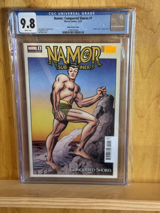Namor #1 (of 5) 1:50 Jack Kirby Hidden Gem Variant CGC Graded 9.8