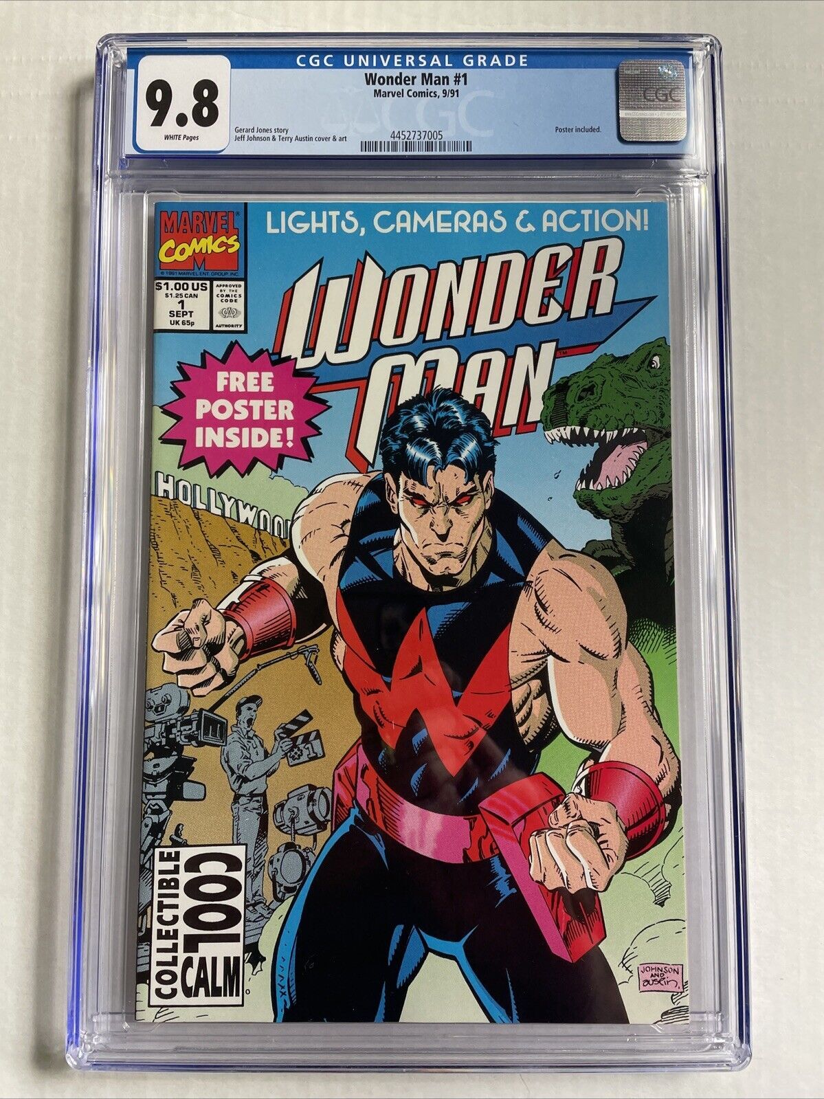 Wonder-Man #1 (1991) CGC Graded 9.8