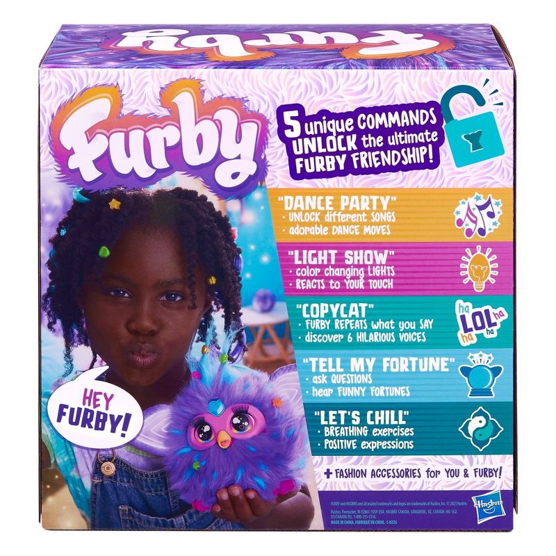 Furby Purple Interactive Plush Toy