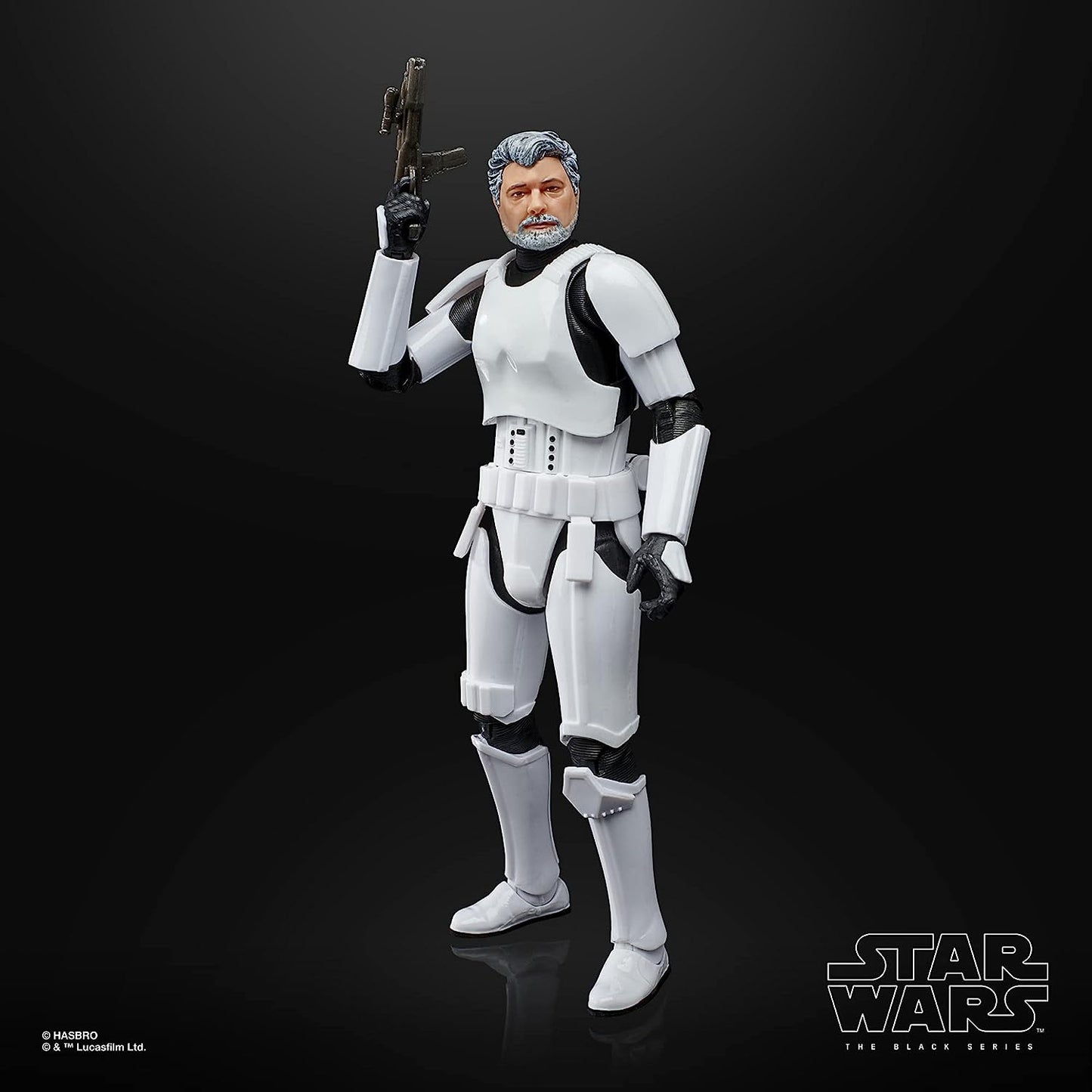 STAR WARS The Black Series George Lucas (in Stormtrooper Disguise) Toy 6-Inch-Scale Lucasfilm 50th Anniversary Figure, Collectible Toy