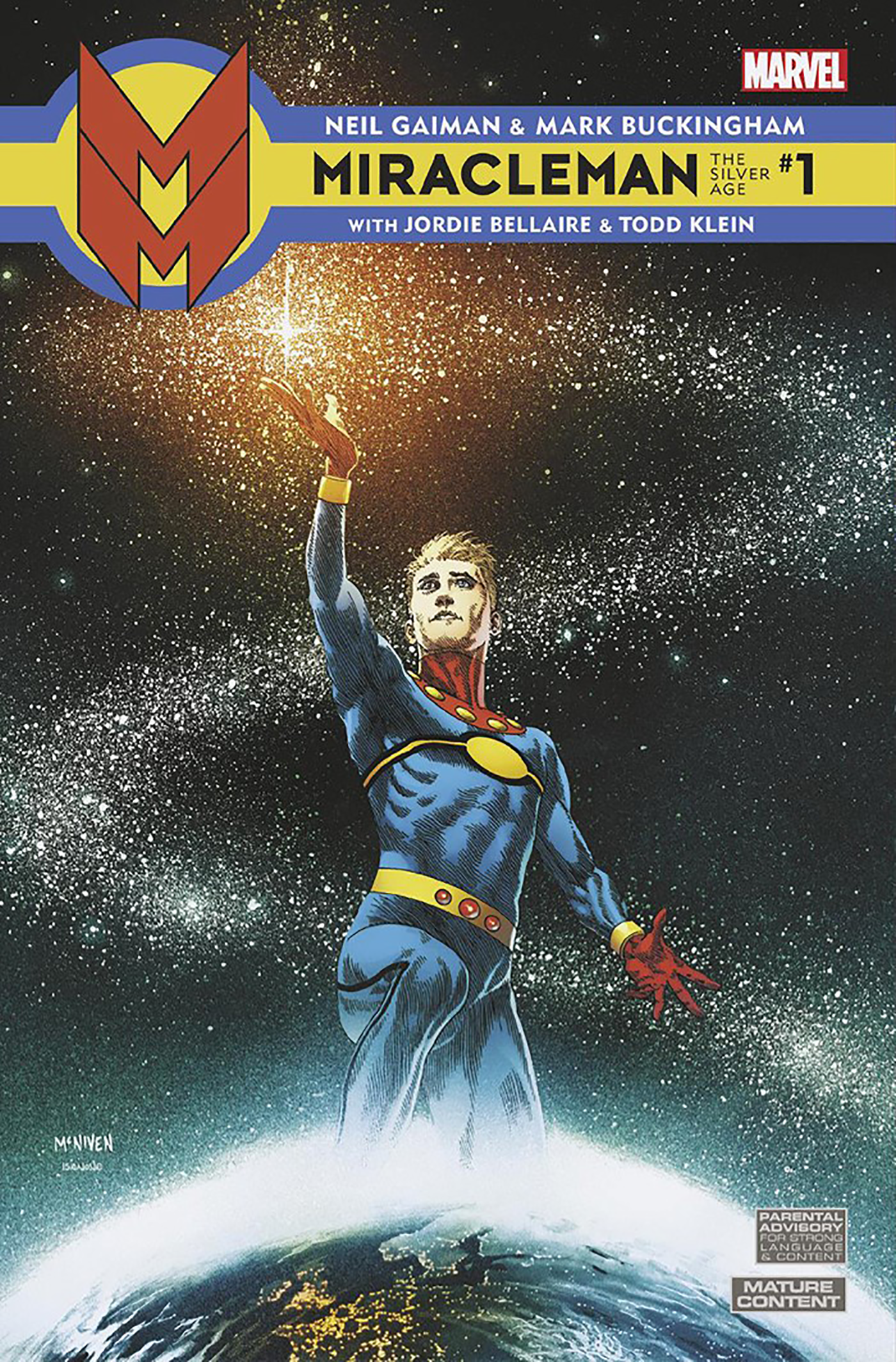 Miracleman: The Silver Age #1 CGC 9.8 1:25 McNiven Variant