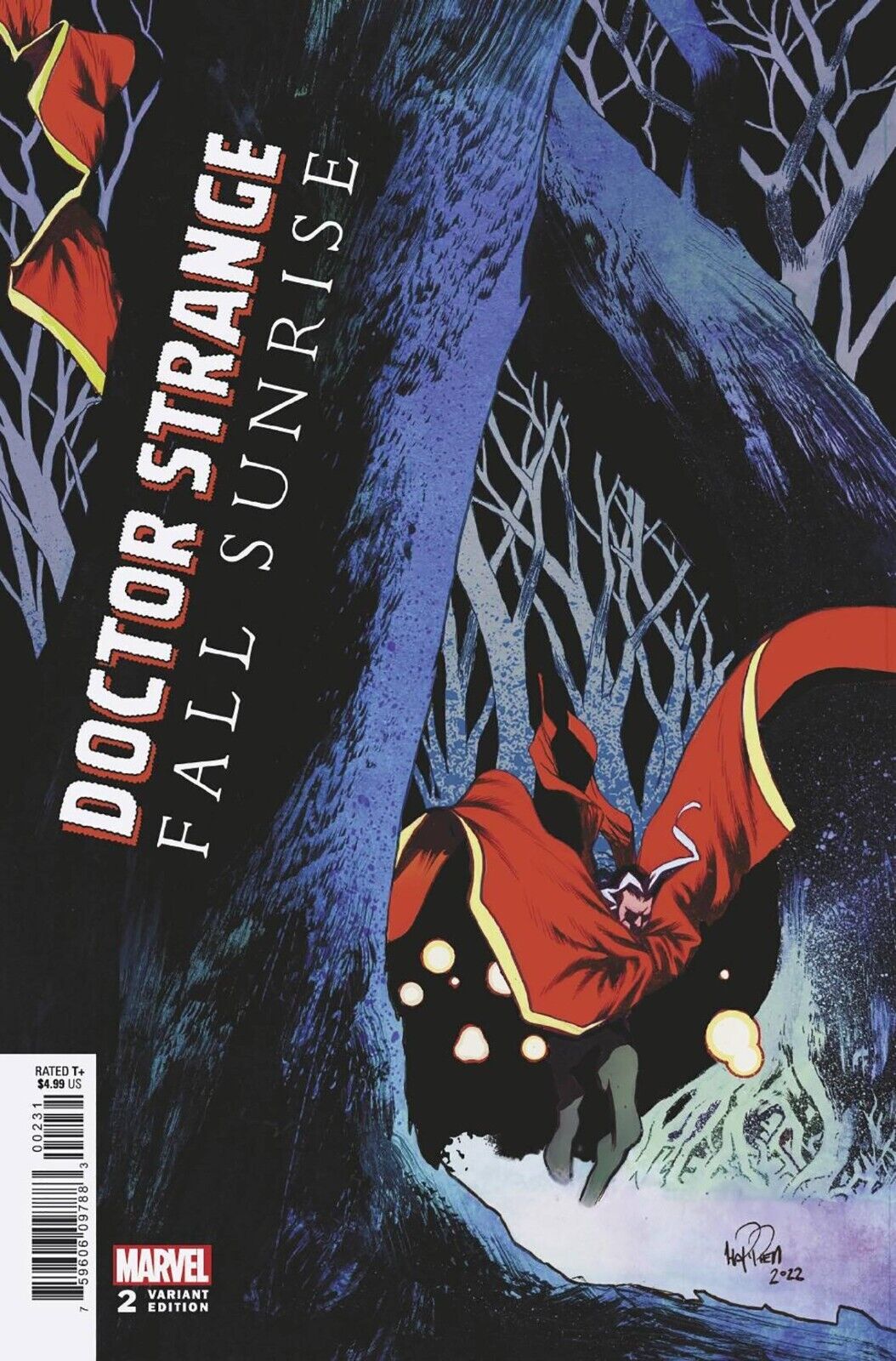 Doctor Strange Fall Sunrise #2 (2022) 1:25 Harren Variant CGC Graded 9.8