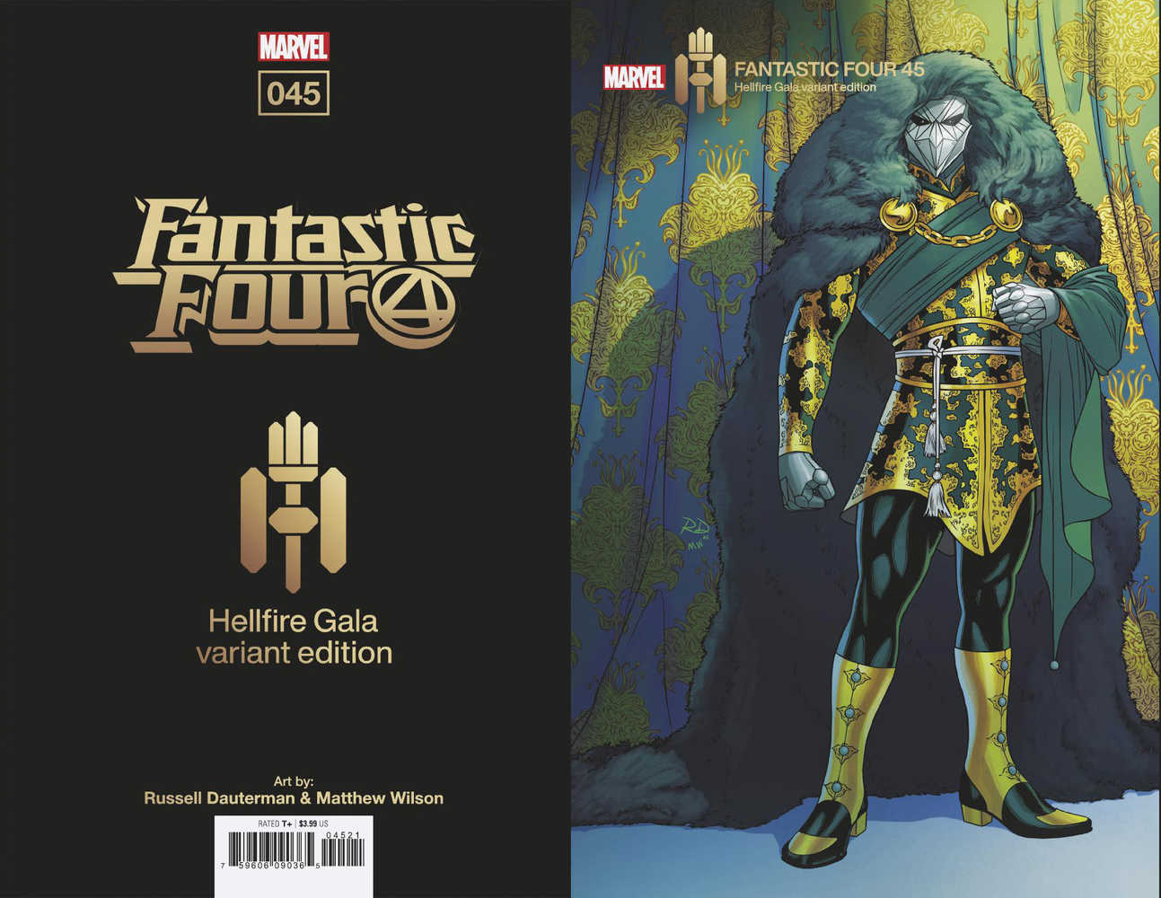 Fantastic Four 45 Dauterman Hellfire Gala Variant