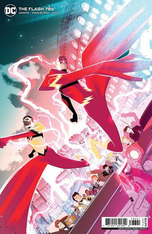Flash 786 Cover B George Kambadais Card Stock Variant (Dark Crisis)