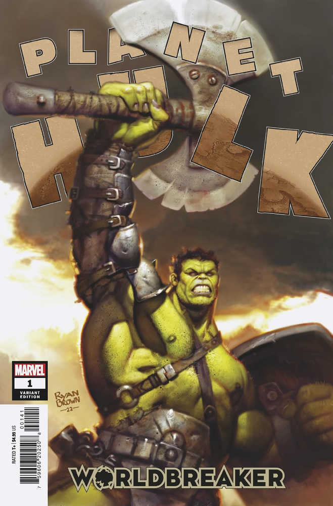 Planet Hulk Worldbreaker #1 (Of 5) 50 Copy Variant Edition Brown Variant