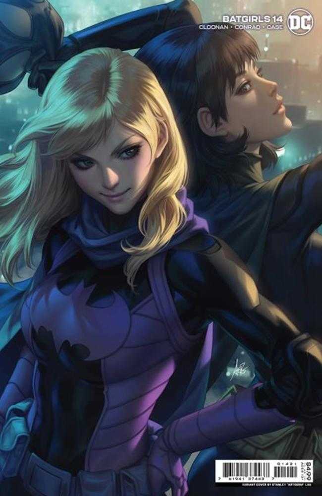 Batgirls 14 Cover B Stanley Artgerm Lau Card Stock Variant