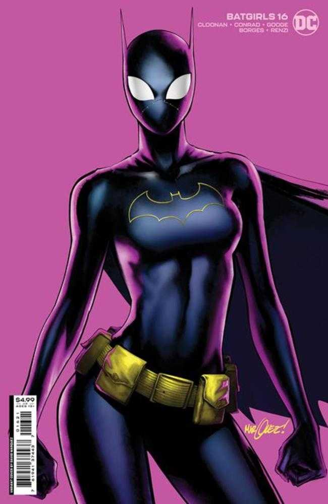 Batgirls 16 Cover B David Marquez Card Stock Variant