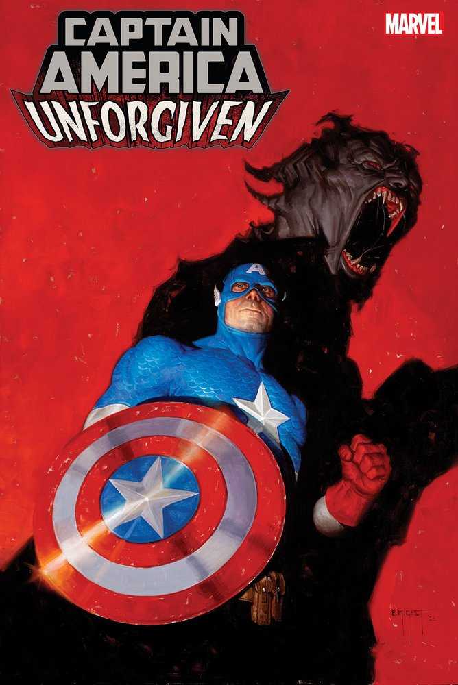 Captain America Unforgiven 1 E.M. Gist Variant