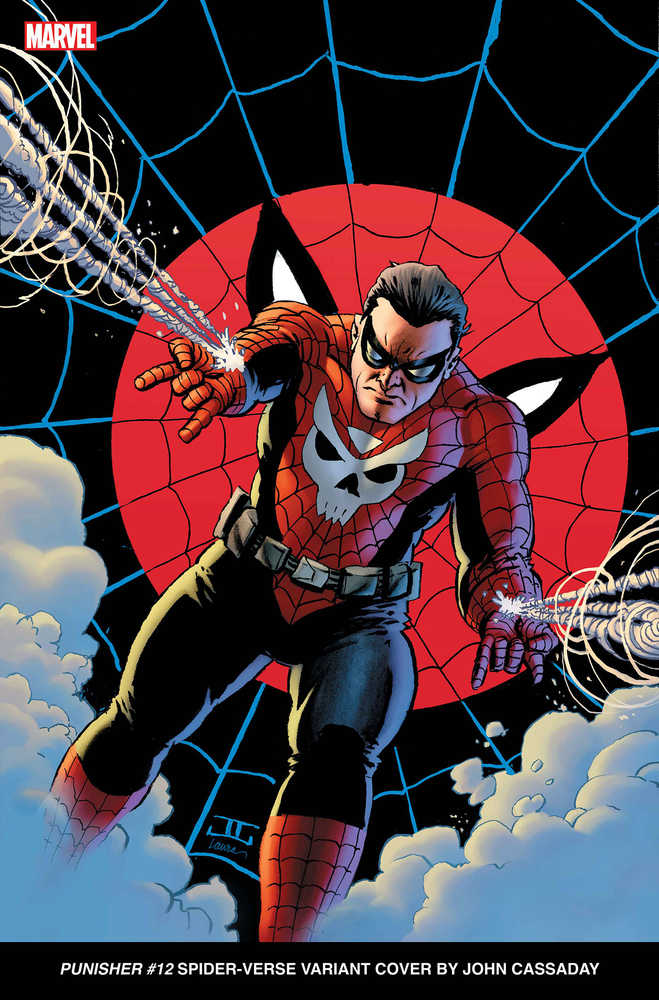 Punisher 12 Cassaday Spider-Verse Variant