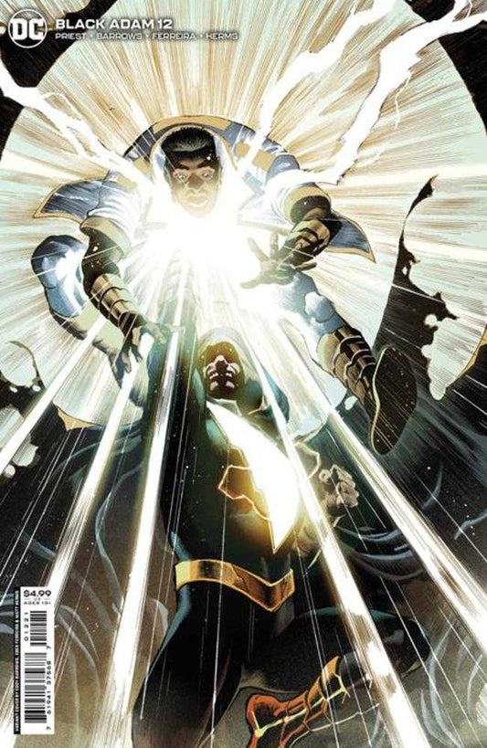 Black Adam 12 (Of 12) Cover B Eddy Barrows Eber Ferreira & Matt Herms Card Stock Variant