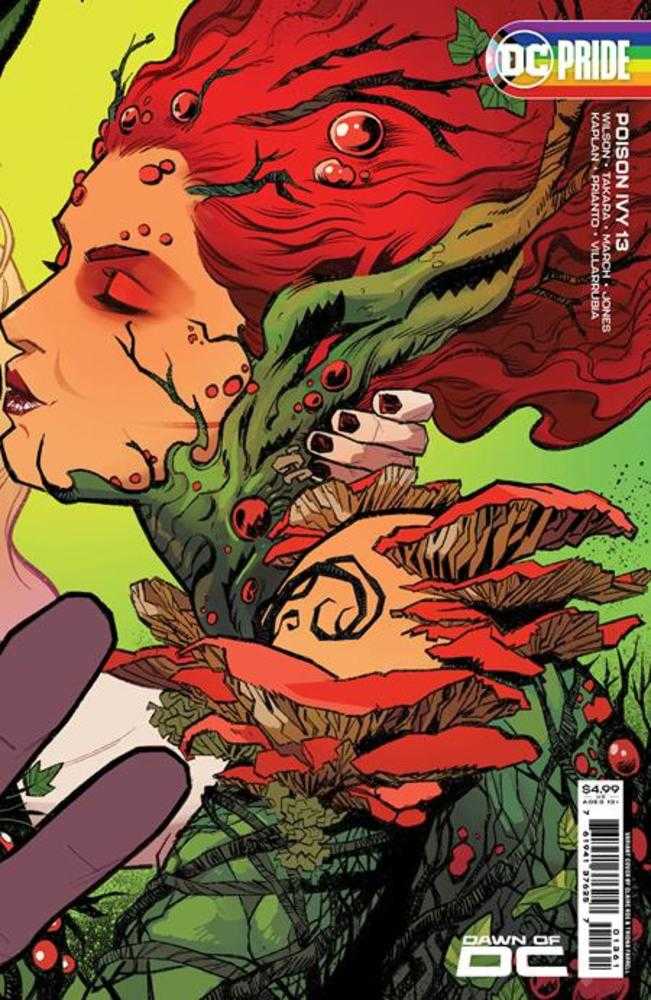 Poison Ivy 13 Cover D Claire Roe DC Pride Connecting Poison Ivy Card Stock Variant (1 Of 2)