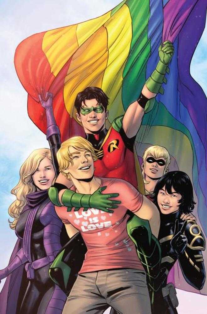 Tim Drake Robin 10 Cover C Travis Moore DC Pride Card Stock Variant
