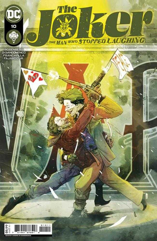 Joker The Man Who Stopped Laughing 10 Cover A Carmine Di Giandomenico