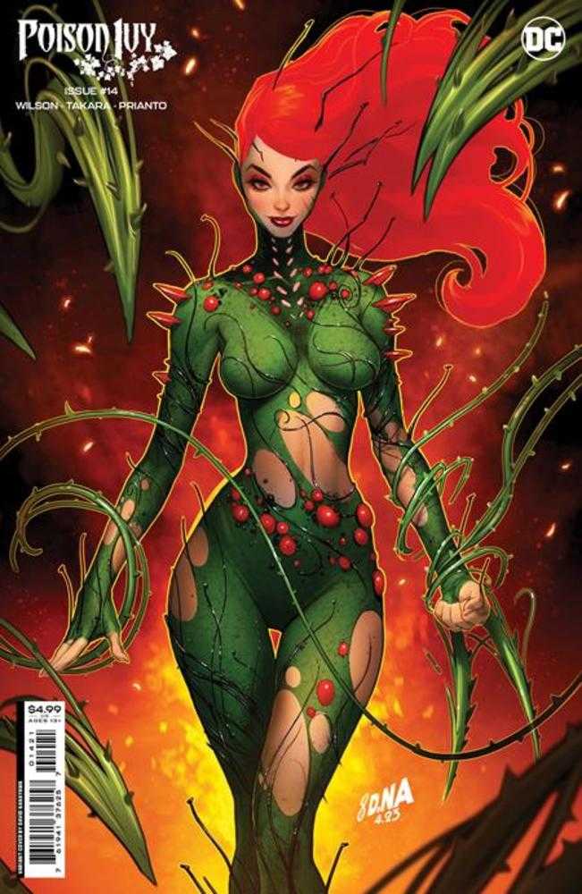Poison Ivy 14 Cover B David Nakayama Card Stock Variant