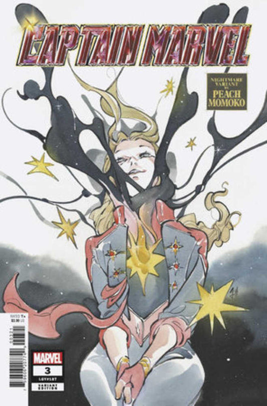 Captain Marvel #3 Peach Momoko Nightmare Variant