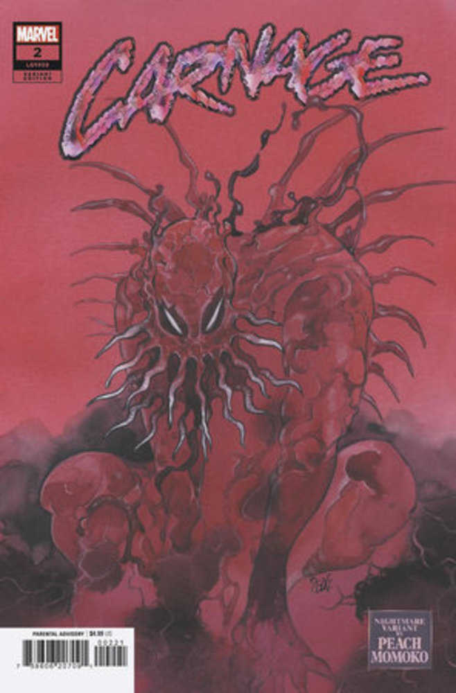 Carnage #2 Peach Momoko Nightmare Variant