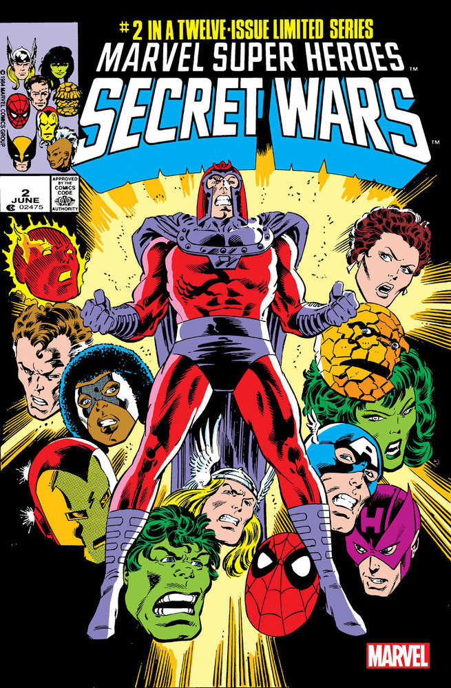 Marvel Super Heroes Secret Wars #2 Facsimile Edition