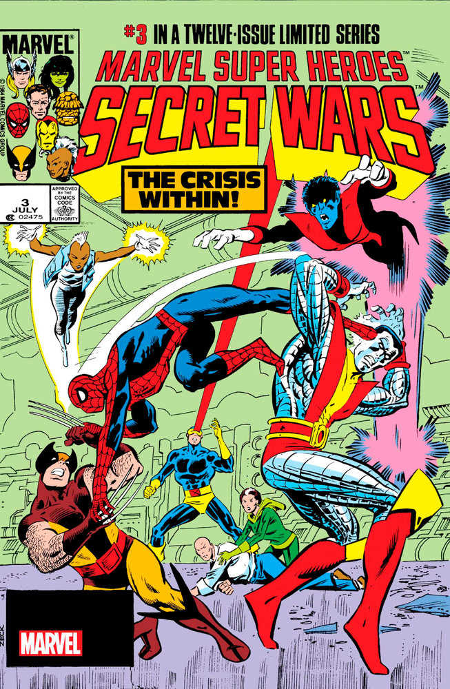 Marvel Super Heroes Secret Wars #3 Facsimile Edition