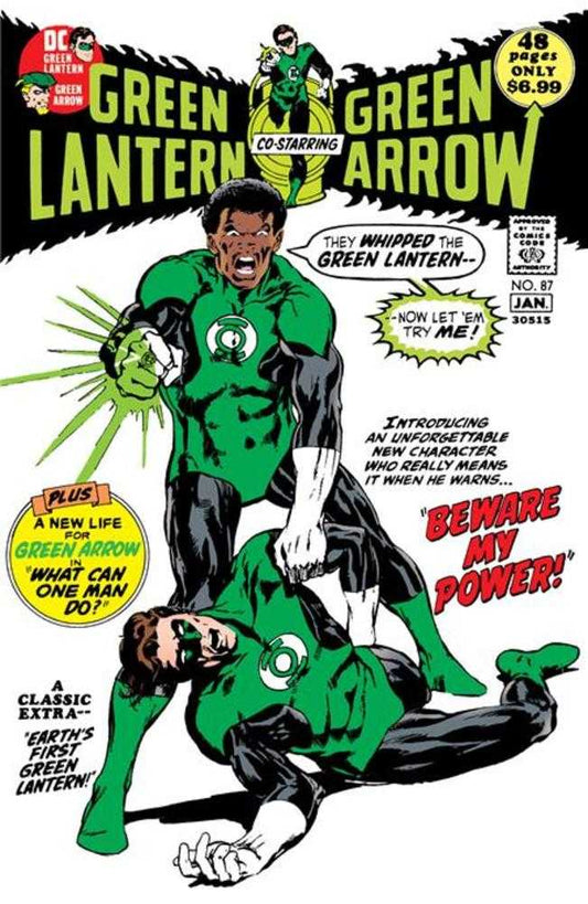 Green Lantern 87 Facsimile Edition Cover C Neal Adams Foil Variant