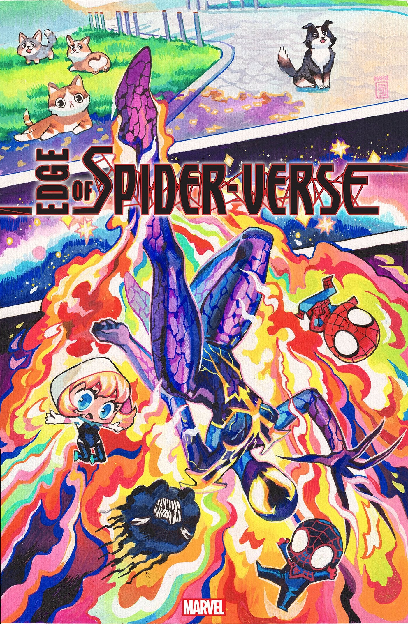 Edge Of Spider-Verse #4 Rian Gonzales Variant
