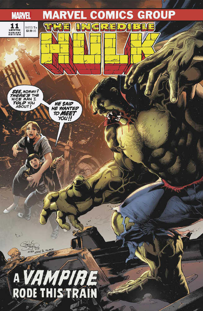 Incredible Hulk 11 Carlos Magno Vampire Variant