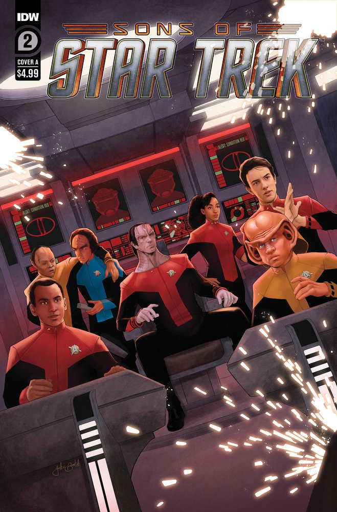 Star Trek Sons Of Star Trek #2 Cover A (Bartok)