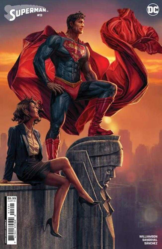 Superman 13 Cover B Lee Bermejo Card Stock Variant (House Of Brainiac)