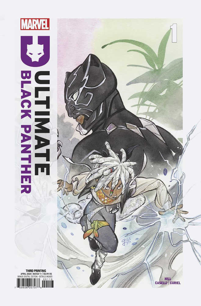 Ultimate Black Panther #1 Peach Momoko 3RD Printing Variant