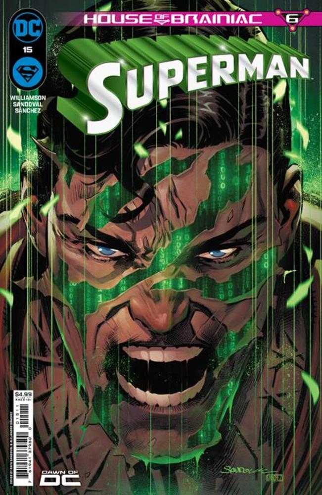 Superman 15 Cover A Rafa Sandoval (House Of Brainiac)(Absolute Power)