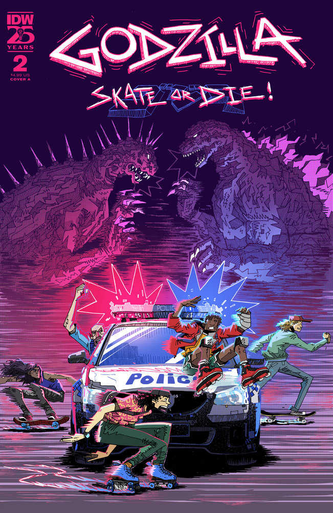 Godzilla: Skate Or Die #2 Cover A (Joyce)