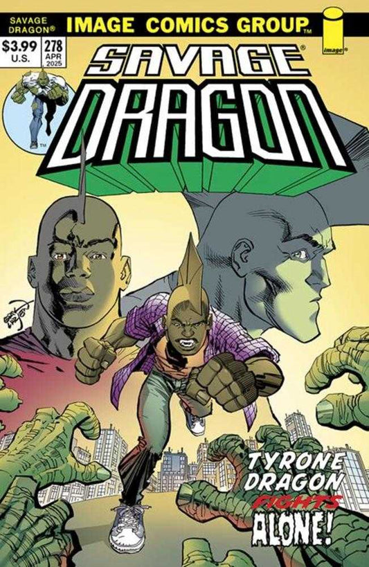 Savage Dragon #278 Cover B Erik Larsen 70 S Trade Dress Variant (Mature)