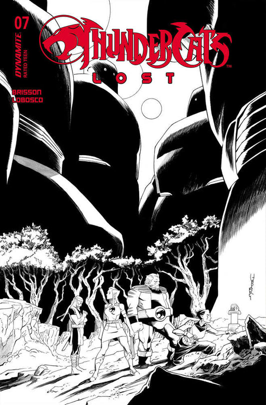 Thundercats Lost #7 Cover H 10 Copy Variant Edition Shalvey Line Art